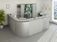 Стойка ресепшн &quot;Партнер&quot; 3100х3100х1200